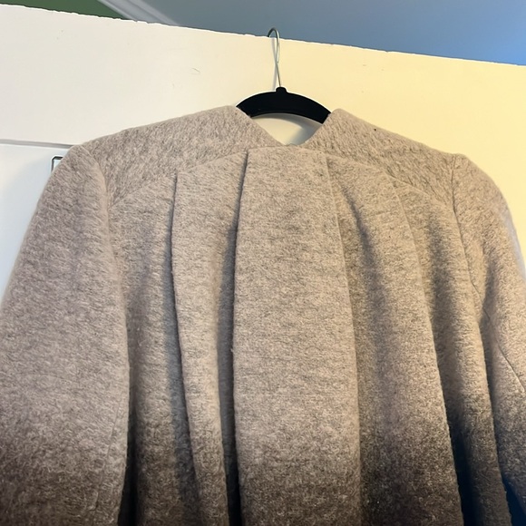 Stunning Rozae Nichols ombré gray wool coat - Picture 5 of 7